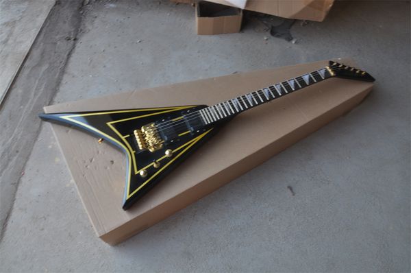 

2022 guitar rr5 shaped dovetail v-type split electric guitar 24 product ing point price under order