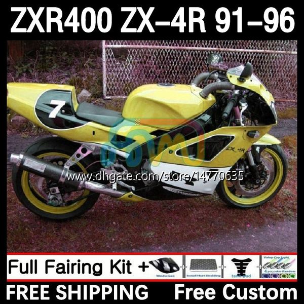OEM Corpo para Kawasaki Ninja ZXR 400 CC ZX-4R ZX4R 91-96 BOYWORK 12DH.144 ZX 4R 4 R 400CC ZXR400 91 92 93 94 95 96 ZXR-400 1992 1993 1994 1995 1995