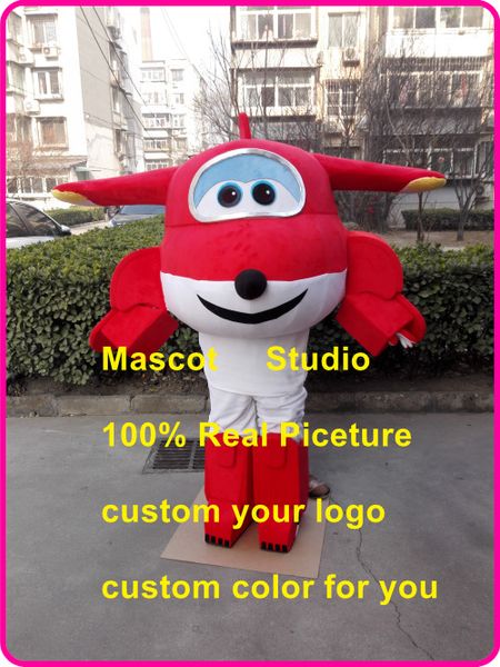 

mascot doll costumesuper plane mascot costume plane custom fancy costume anime kit mascotte theme fancy dress carnival costume 41626, Red;yellow