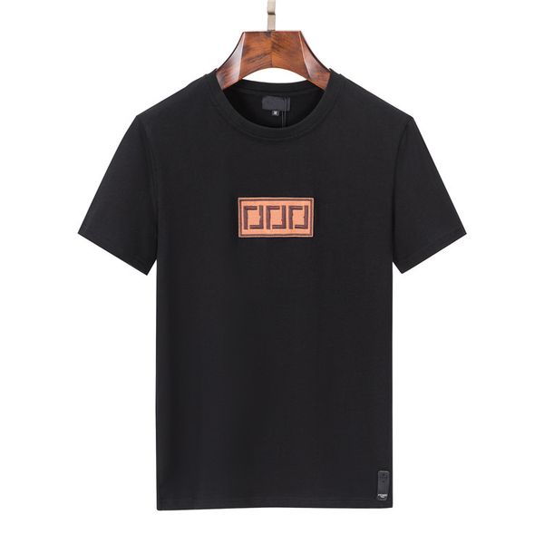 

luxury t shirt summer designer mens tshirt women short sleeves fashion tee cotton tees sleisure classic pattern size m-xxxl, White;black