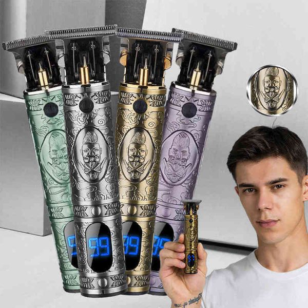 

t9 hair clipper shaver trimmer for men cordless trimmer machine electric wireless razor shaving 0314