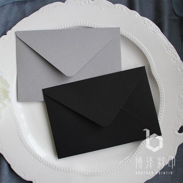 Principal 5pcs/lote de gaze de gaze envelopes para convite para convite de casamento embalagem de 105mmx155mmgift