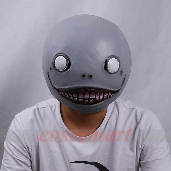 

nier automata masks game cosplay emil mask helmet 11 latex halloween297a