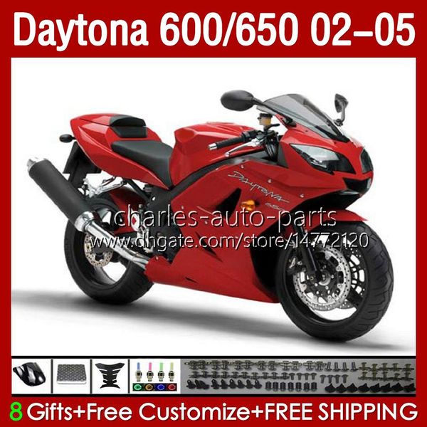 Bodys для мотоциклов для Daytona600 Daytona650 02-05 Codework 132NO.0 CoSling Daytona 650 600 CC 02 03 04 05 Daytona 600 2002 2003 2004 2005 ABS обтекательный комплект завод