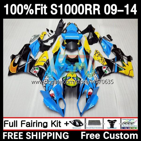 BMW S 1000RR 1000 RR S1000RR 09 10 11 12 13 14 2DH.2 S-1000RR S1000 RR 2009 2011 2011 2012 2012 2013 2014 S1000-RR 09-14 OEM Kaplama Kiti Köpekbalığı Mavi