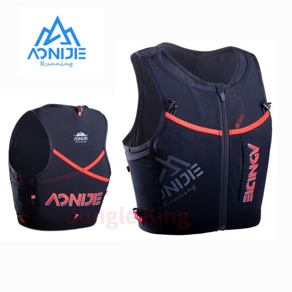 

aonijie c9106 est 10l quick dry sports backpack hydration pack vest bag with zipper for hiking running marathon race black 220507