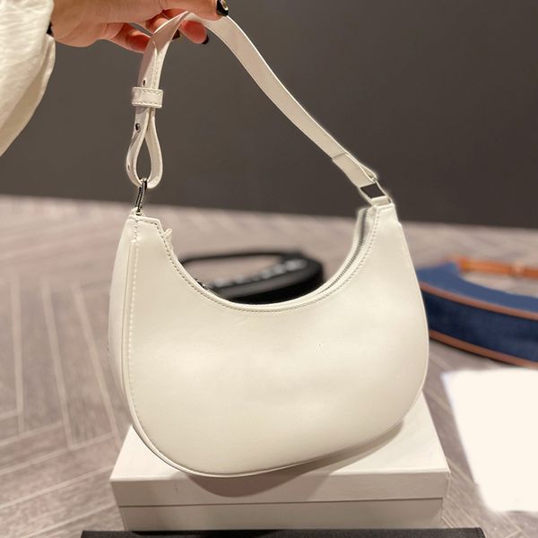 

designer women graphy hobo clutch underarm bag italy roma brand half moon
