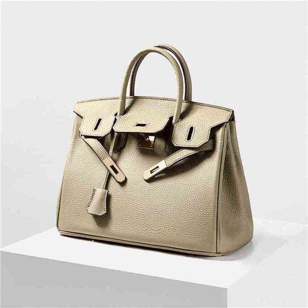 

luxury trend handbags birkins bag women 2022 fashion elegant atmosphere togo leather high texture handbag
