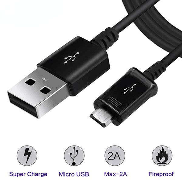Кабели Micro USB 1,2 м/4 фута для быстрого зарядного устройства Cargador Spring Data Sync, кабель для быстрой зарядки для Samsung S8 S9 S20