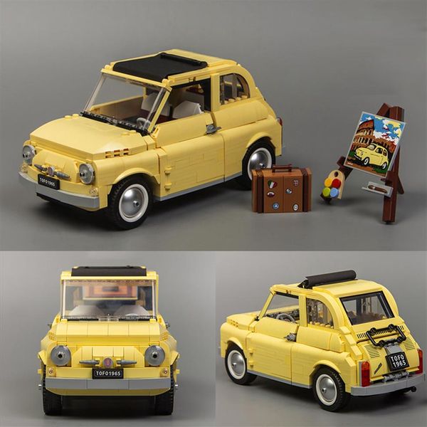 

2021 classic car block series van vehicle model 960pcs building blocks brick toys kids christmas gift set 10271275j