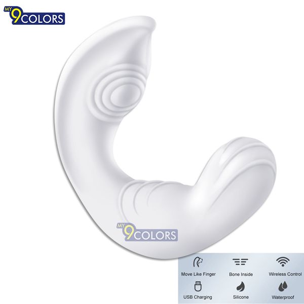 My9Colors Vibrators for Men Prostate Massager Finger Like Movement Plug anale Poteo Potenza gay Remote Gay Toys Sexyy Toys