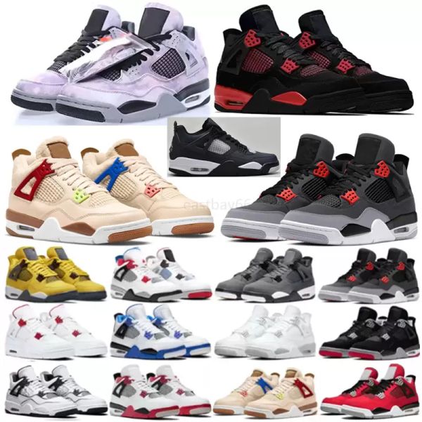

jumpman 4s basketball shoes zen master wild things infrared fired red thunder canvas black cat diy white oreo university blue sail mens wome