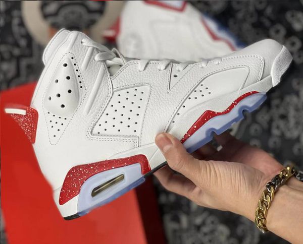 

authentic quality 6 red oreo basketball shoes 6s white university red black sneakers athletic men outdoor sports with box ct8529-162 us 7-12