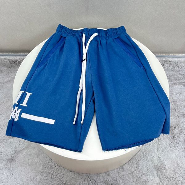 

22ss fashion summer puff print shorts women men skateboard high street cotton middle pants joggers