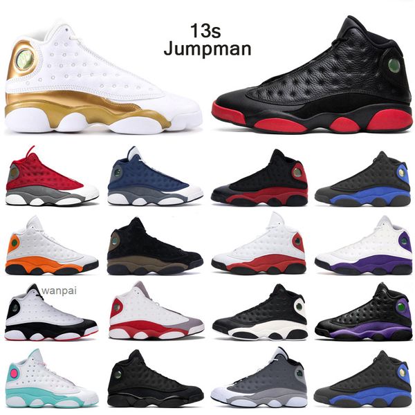 

r men women 13s basketball shoes jumpman 13 red flint hyper blue court purple chicago lakers rivals mens trainers sport sneakers