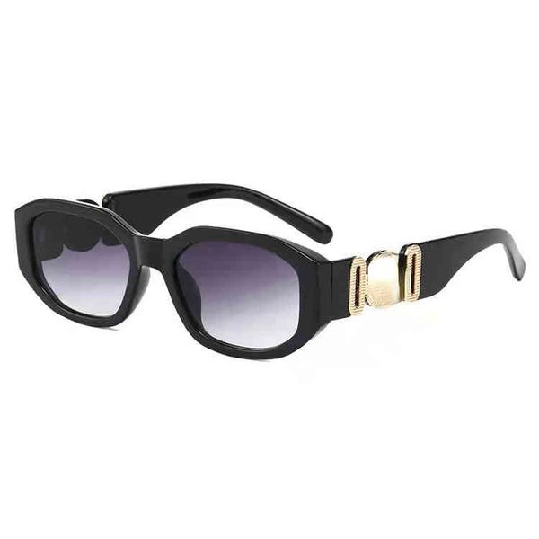 

brand designer home irregular personality head sunglasses small frame trend sunglasses 4361 uv400, White;black
