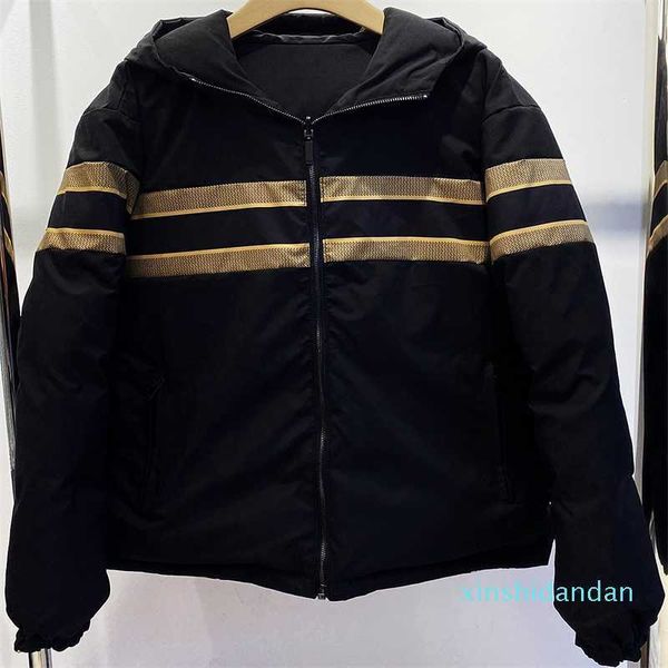 

men's down jacket designer cotton jacket jacket classic luxury men's snowy winter suit 2021 men's and women's same vest, Black