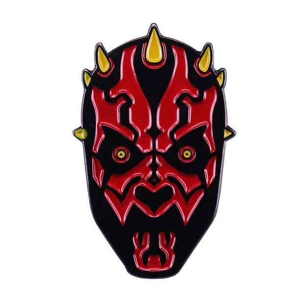 

star horror mixed brooch cute anime movies games hard enamel pins collect metal cartoon brooch backpack hat bag collar lapel badges, Blue