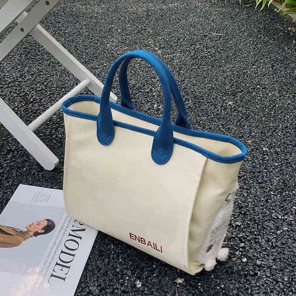 

export designer bags tote online canvas female large capacity 2022 new cute shoulder portable