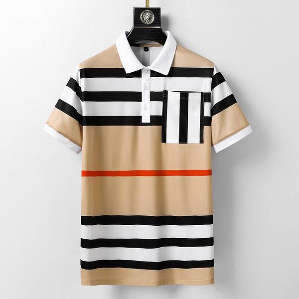 

luxurious men's t-shirts p home polo shirt red rubber triangle logo logo for men and women cotton short sleeves #4260, White;black