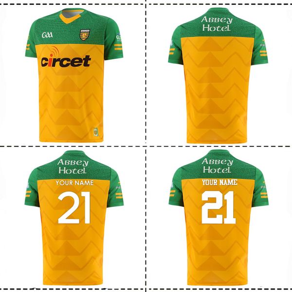 

2022 donegal gaa home jersey 2022/23 ireland donegal training rugby jersey size s--5xl, Black