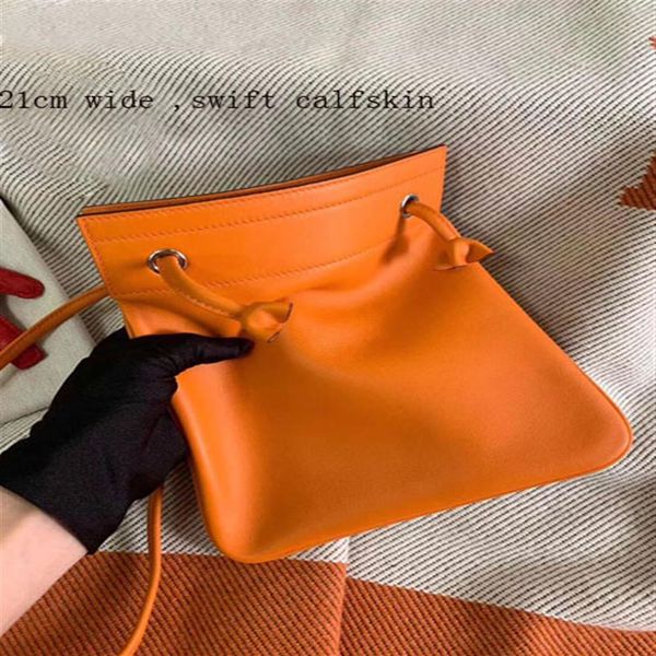 

cross body b fashion shoulder bags 21cm wide stuff sacks super soft leather small size large volume concise versatile bags2383