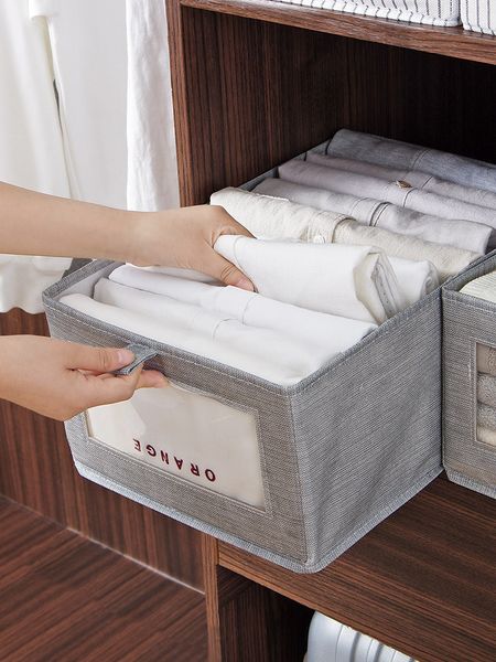 

coverless storage box non-woven art clothing bag home 1221530