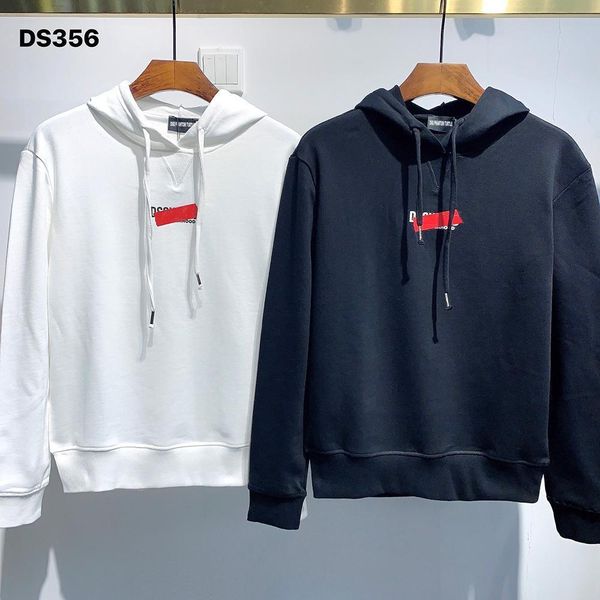 

d2 brand hoody new mens designer hoodies italy fashion sweatshirts autumn print hoodie male dsquare 2 dsquareds dsq2s dsqs rmi, Black