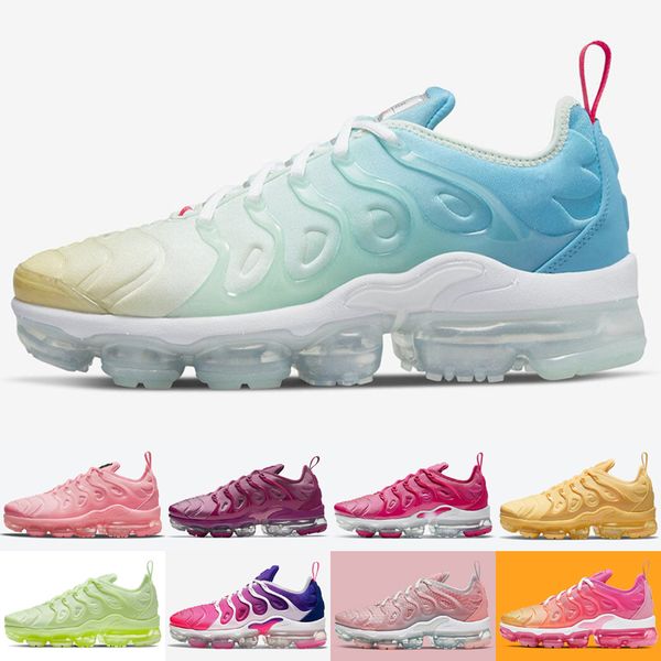 

2022 tn plus tns 3 men women running shoes trainers psychic blue atlanta white volt triple black orange fuchsia pink silver wolf mens outdoo