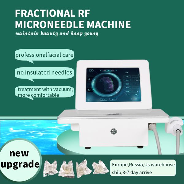 RF Micro Needling Machine Dispositivo per la rimozione delle smagliature CE Salon o Home Attrezzatura di bellezza frazionata per il ringiovanimento della pelle Rimozione delle rughe