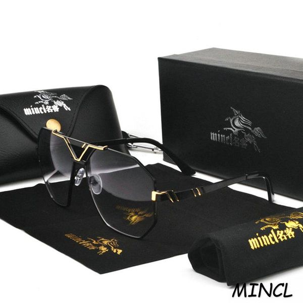 

sunglasses 2022 square frame vintage women oversized big size sun glasses for men female shades black uv400 eyewear fml, White;black