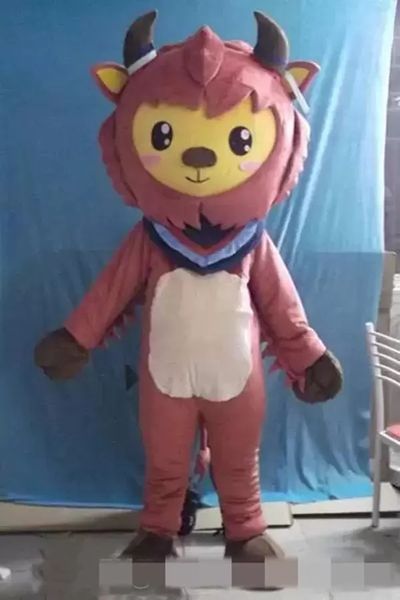 

festival dress rhinoceros animal mascot costumes carnival hallowen gifts adults fancy party games outfit holiday celebration cartoon charact, Red;yellow