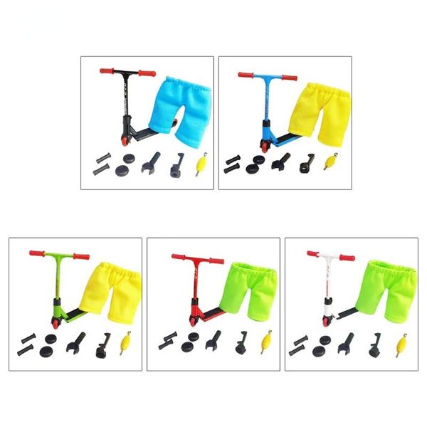 Мини -скейтборд игрушечные пальчики сплав сплав сплав с сплавными пальцами с инструментами и аксессуарами для доски пальцев 220726