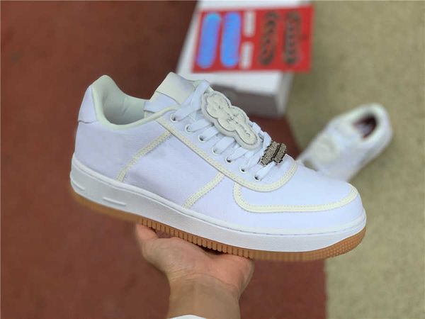 

1 shoes one forced scotts x low 1 sail gum light brown cactus jack basketball men women 3m reflective trainers sports sneakers original