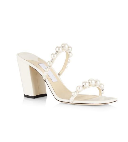 

summer jimmis amara sandals shoes for women faux pearl-embellished leather strappy nude black white high heels lady slipper & mules