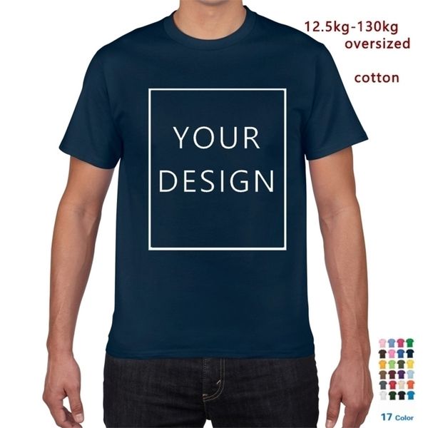 

your own design men t shirt brand /picture custom men tshirt oversized 5xl 130kg diy t shirt boys kid's baby's yxxs tshirt 220512, White;black