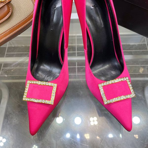 

luxury womens heeled sandals designer heels women dress shoes heels pumps casual shoe spikes wedding party heeles with the box, Black