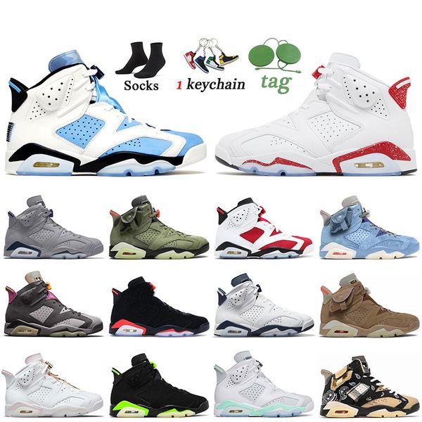 

wholesale jumpman 6s basketball shoes unc 6 red oreo georgetown carmine black infrared bordeaux midnight navy electric green mens trainers s, White;red