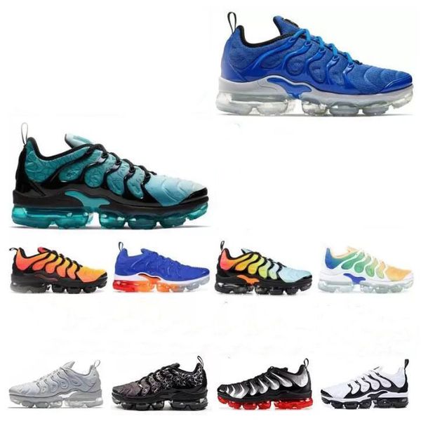 

tn running shoes runner up men's and women's terrascape all black griffey reflective gray white blue sneakers designer sneakers
