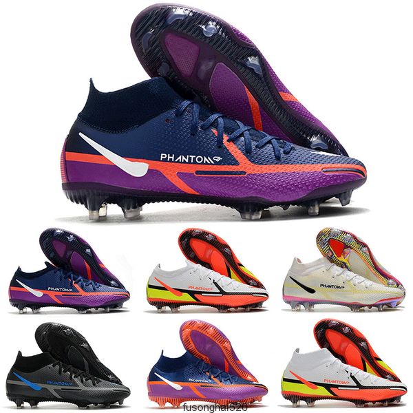 

2021 3d phantom gt2 elite df fg football shoes gt ii rawdacious motivation pack soccer cleats boots outdoor size 39-45