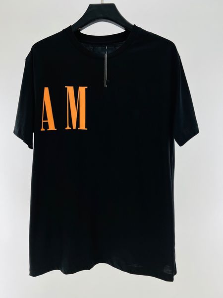 

man mens t shirt designer tshirts woman shirts fashion tshirt pure color letters short sleeve casual tees clothing, White;black