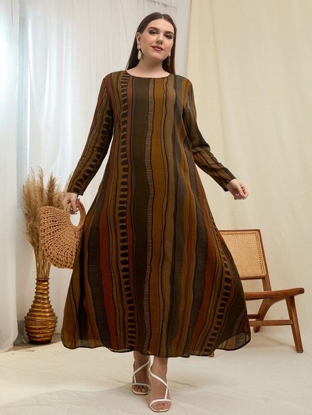 

plus color block tunic dress s2s8#, Black