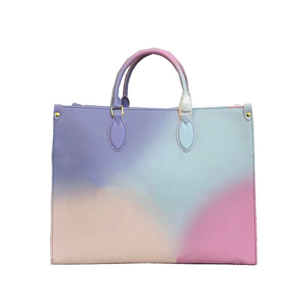 Borsa a tracolla classica Alta qualità Designer di lusso Moda Pelle Monogrammi di tintura colla Shopping Borse a tracolla in pelle Borse di marchi di lusso Borsa a mano