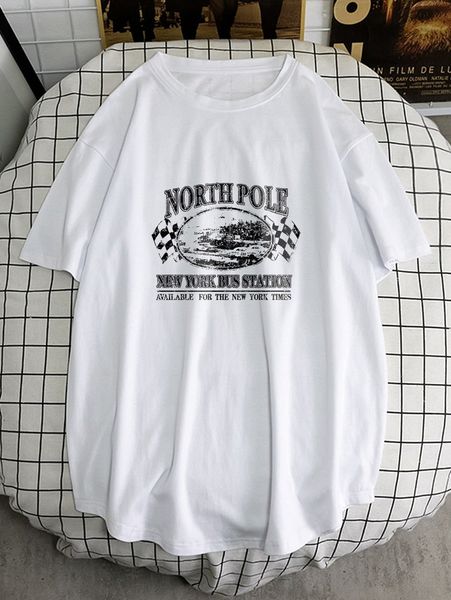 

men slogan & car print tee b4aa#, White;black