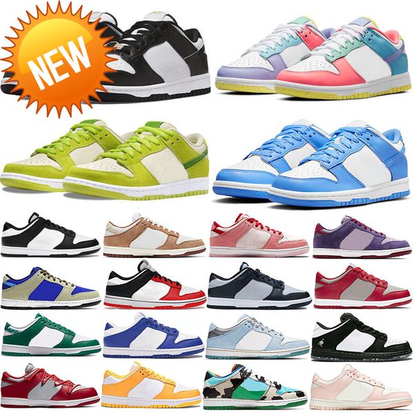 

new boots 2022 mens womens running shoes sneakers black white unc pn university red green braz
