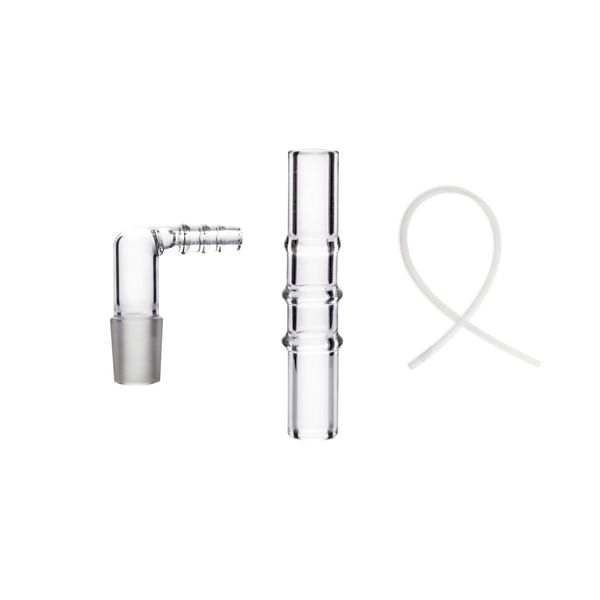 Accessorio per fumatori Osgree Arizer Extreme Q V-Tower Whip Tubo flessibile Adattatore a gomito Kit bocchino in vetro