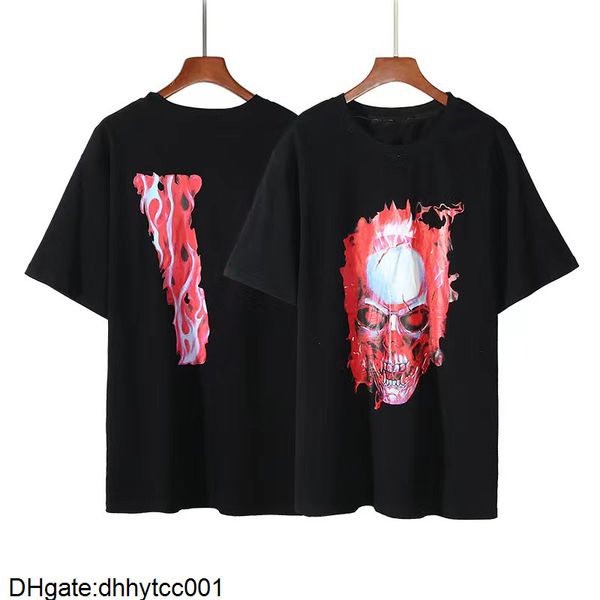 

a 22ss smuuer t shirt tee fashion men t shrit big short v sleeve shorts designer tshirts grane orinting hip hop tshirt women loose bg4r, White;black