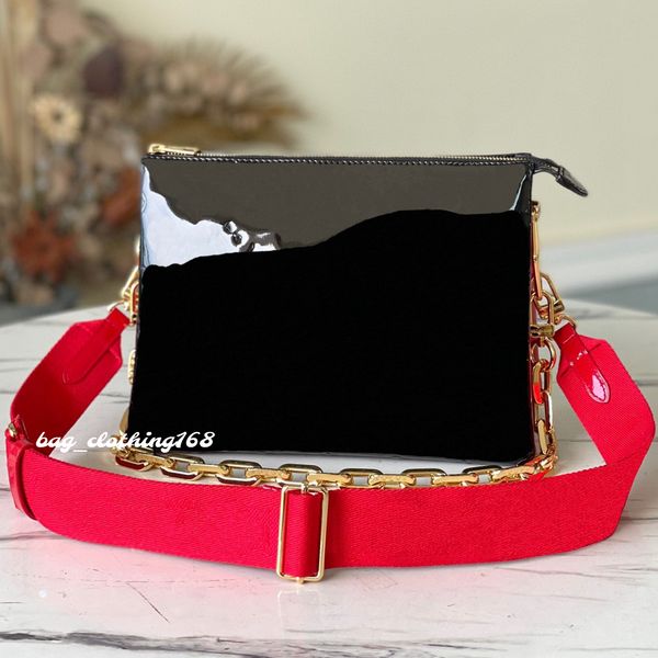 

womens handbags designers bags women designer black purse patent leather chain shoulder bags handbag coussin crossbody bag