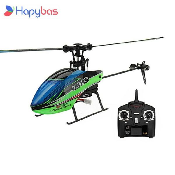 Alta qualidade WLToys Atualizada versão V911s 4CH 2 4GHz Blade Single Blade Radio Radiote Control RC Helicóptero W Gyro RTF 220713