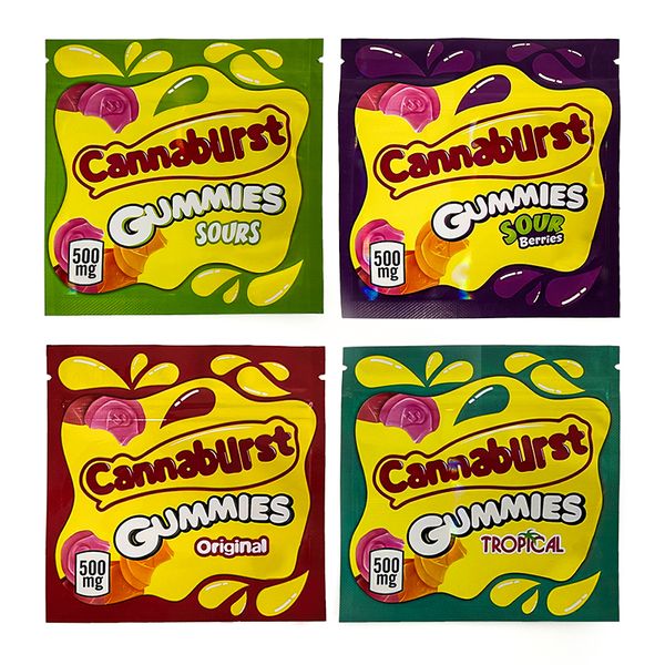 

cannaburst gummie 500 mg canna bur st empty gummmies package bag gummy mylar baggies 420 edibles packaging jllsva